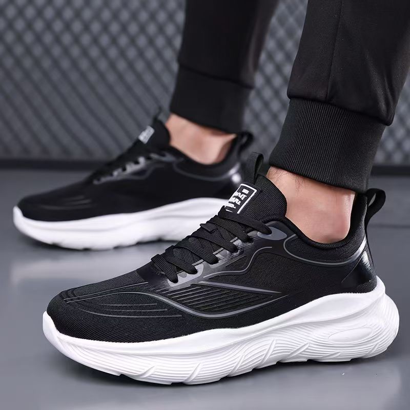 Running shoes new casual simple sports shoes soft sole comfortable breathable casual shoes
