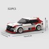 MOC Speed RS6 GT City Racing Car Sports Building Blocks Bricks Creative Garage Supercar Racers Vehicles Kits Toys Gift