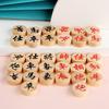 32Pcs Chinese Chess Pieces Supplies Strategy Travel Casual Game