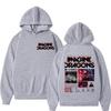 Band Imagine Dragons Loom World Tour Hoodies Men Women Fashion Hip Hop Vintage Classic Hoodie Oversized Y2k Pullover Tracksuit Female Male Clothing