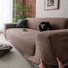 1 Pc Easy-Remove Jacquard Fabric Couch Cover Skirted Couch Protector Bench Pattern Design Sitting Room Furniture Cover