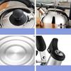 Bollitore in acciaio inossidabile Fischio domestico a gas Bollitore per acqua bollente 3/4/5/6L