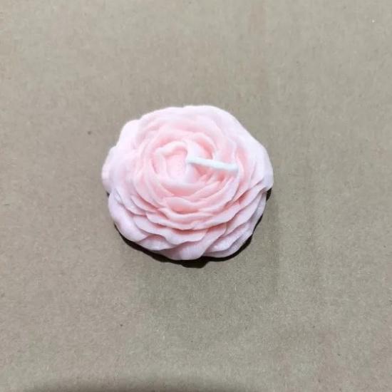 Lumânare Ceară de Soia la Temperatură Joasă, Lumânare Romantică Multicoloră cu Forme de Floare/Coloană/Model/Inimă, Sigură și Prietenoasă cu Pielea pentru Adulți