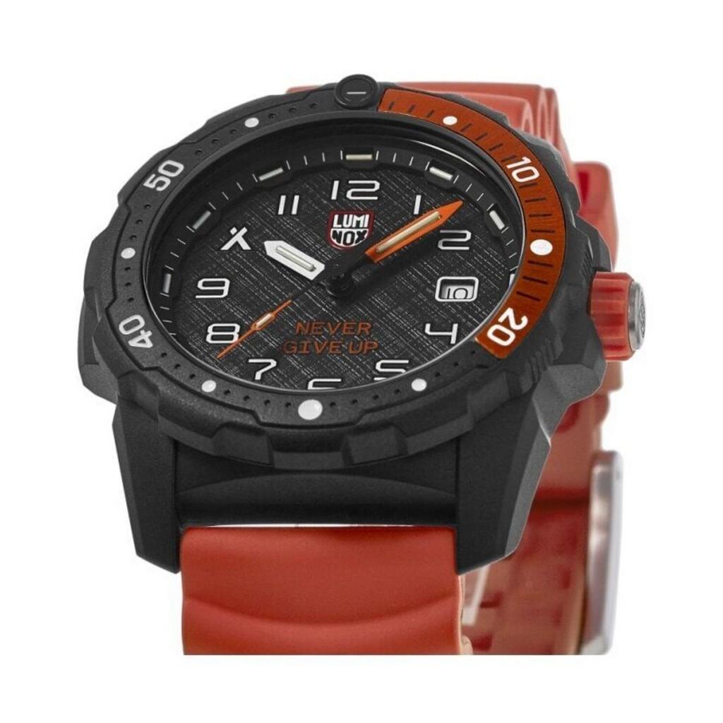 Luminox Bear Grylls Survival Never Give Up Limited Edition Black Dial Quartz Diver's XB.3729.NGU 200M Men's Watch