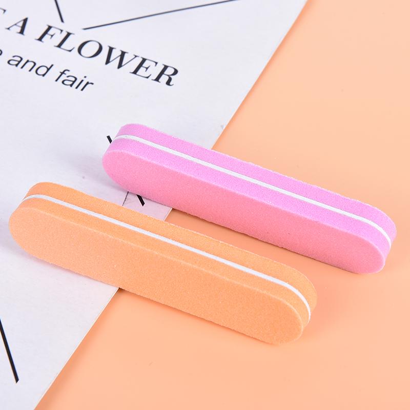 10Pcs Nail Buffer Block Sanding Files Sponge Nail File Polisher Manicure Tools