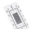 Easy Read Grid Corner Crack Gauge Transparent Construction Tools  Building Inspection