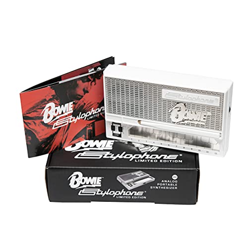 [Exclusive Distributor] Limited Edition Bowie Stylophone Synthesizer Pocket Synthesizer (Japanese Instructions Included) LIMITED EDITION