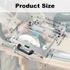Stainless Steel Edge Guide Positioner for Woodworking Table Saw - Precision Cutting Accessory (Multifunctional Bracket)