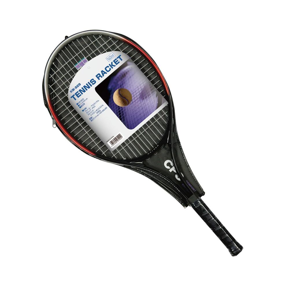 KAISER hard tennis racket with case for practice 290x34x680mm KW-929