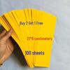 Taoist Talisman Paper: Yellow Paper for Sutra Copying, Painting, Writing, and Official Documents