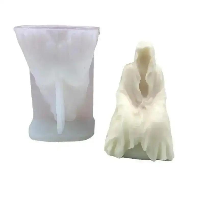 Ghost King Soap Mould Handicrafts Making Tools Silicone Candle Mold For DIY Handmade Aromatherapy Candle Plaster Ornaments