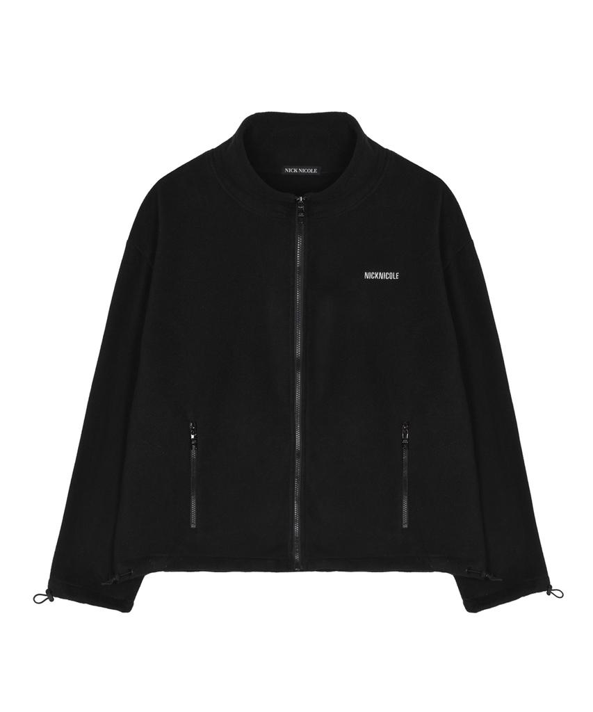 Nick&Nicole Fleece Zip-Up Jacket_Black