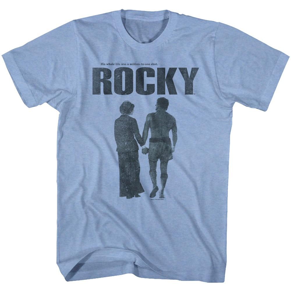 Rocky Balboa Adrian His Whole Life Was A Million To One Shot Men T Shirt