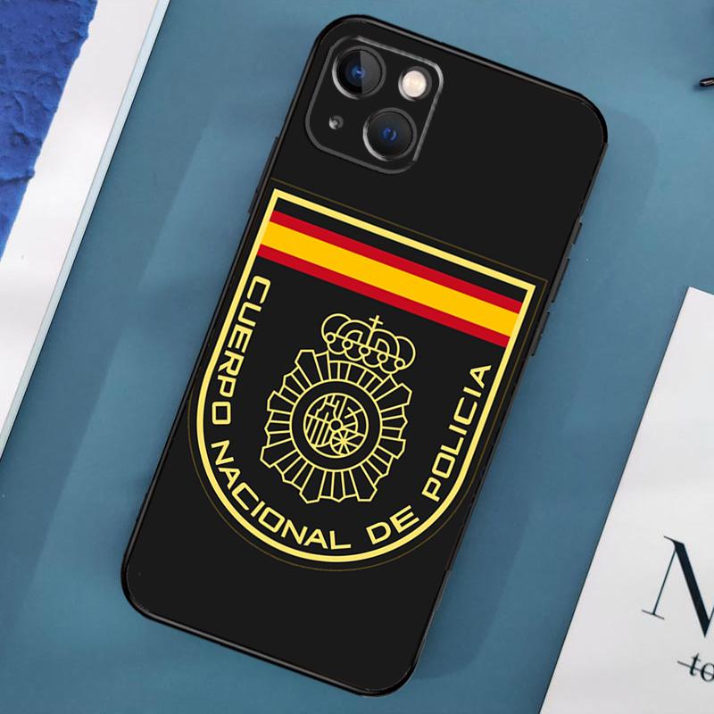 

Чехол для телефона с логотипом национальной полиции Испании для iPhone 14 Pro Max 11 13 12 Mini X XR XS Max SE 2020 7 8 Plus, чехол iPhone 14