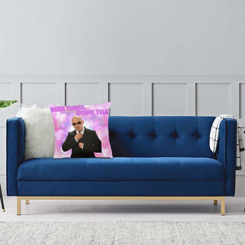 Pillow Case Rapper Satın alın Mr World Pitbull Pillow Case 45x45cm Home Decoration ...
