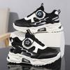 Boys' Sports Shoes 2025 Summer New Children's Primary School Students Rotating Button Breathable Casual Soft-soled Running Shoes