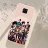 AD96 My Hero Academia Klare Hülle für Samsung A04 A14 A23 A34 A54 M23 M33 M52 M53 Realme 10 9 C30S C35 C55 VIVO Y02 Y21 Y33S Y51 X80 V25 Hülle