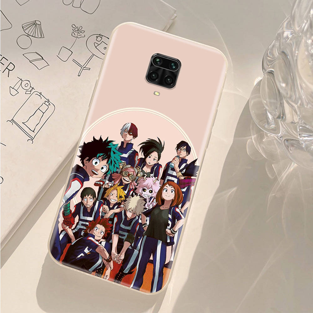 AD96 My Hero Academia Klare Hülle für Samsung A04 A14 A23 A34 A54 M23 M33 M52 M53 Realme 10 9 C30S C35 C55 VIVO Y02 Y21 Y33S Y51 X80 V25 Hülle