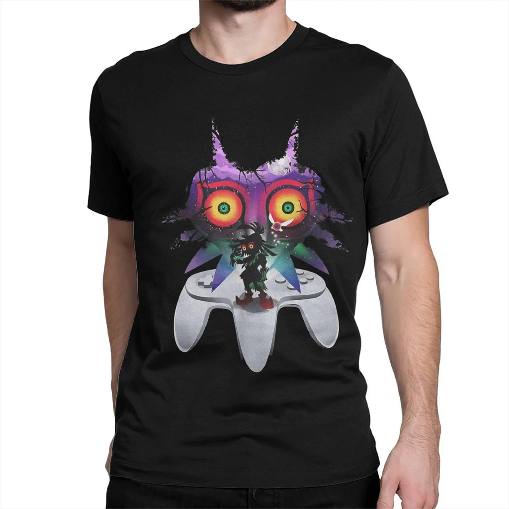 Awesome Tribal Triforce Gold Hyrule Zeldas Legend Tshirt Unisex O Neck 100 Cotton T Shirt Short Sleeve Tees Plus Size Clothes