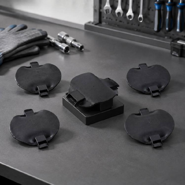 Pickup Truck Bed Tow Hook Cover Set with Parts 84756187 84756188, 5Piece Black ABS Mounting Covers for Select 2020-2025 Models Set