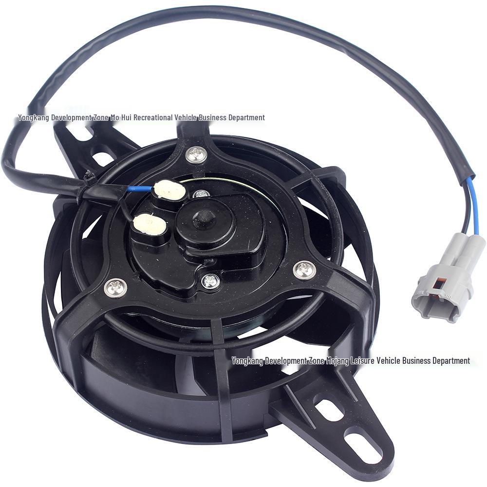 Off-road ATV Motorcycle Radiator Cooling Fan, 125-250CC Water-cooled Oil Cooler for Beach Buggy.
