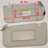 sun visor For Ford Focus (2012-2017) with a make-up mirror sun visor car sun visor With light gray Interior Mirrors6