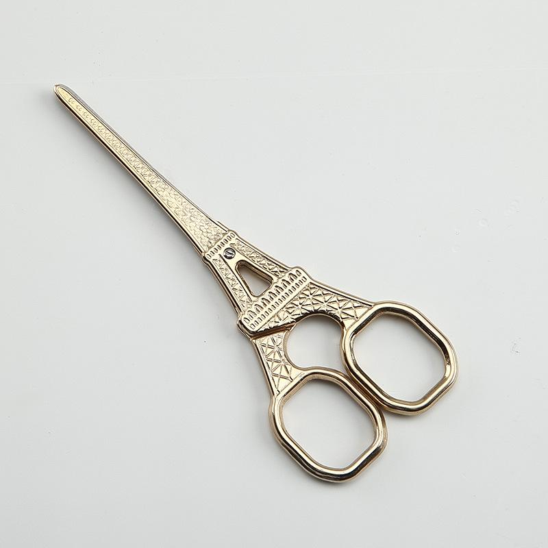 Xinyi Eiffel Tower Vintage Craft Scissors for Cross-stitch and Tea Bags