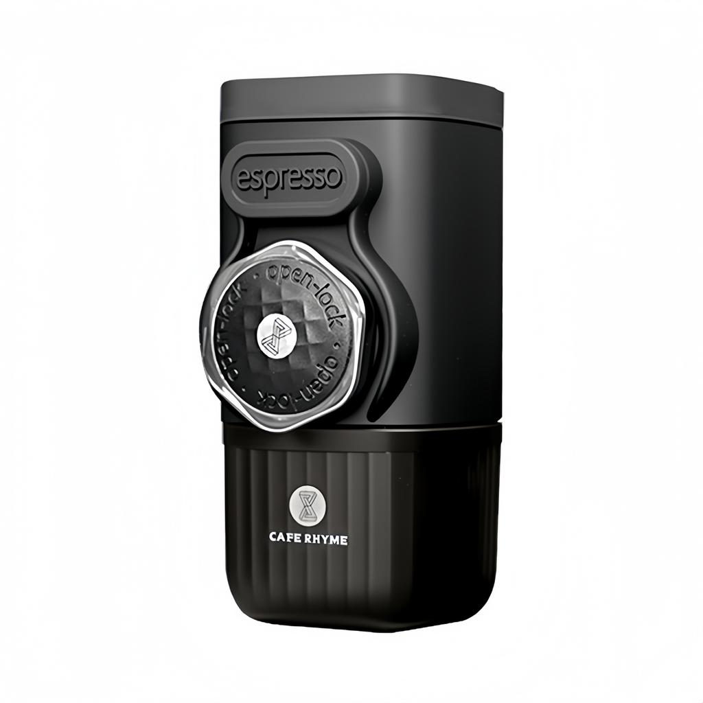 1 Sets Portable Espresso Machine Compatible Ground Coffee Manually Coffee Machine Home Handle Espresso Machine 12.5x7.3x6cm