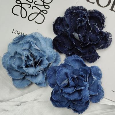 2026 Cowboy Camellia Patch Handmade DIY Sewing Applique Wedding Dress Clothing Accessories Chest Flower Clothes Decoration