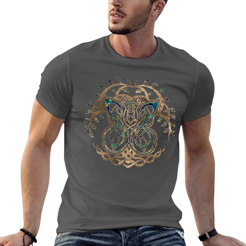 Butterfly and Tree of life Yggdrasil TShirt Unisex t shirt heavy cotton funny t shirts Unisex TShirt