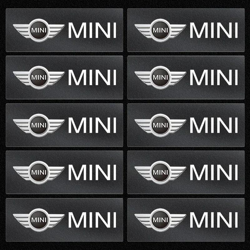 B4 A5 For Bmw Mini Car Interior Random Stickers Car Goods Car steering wheel Decals For MINI Cooper F54 F55 F56 R56 R60 Roadster
