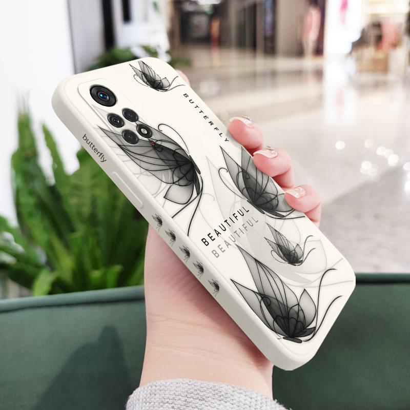Phantom Butterfly Phone Case For Xiaomi Redmi Note 15 Pro Plus 4G 5G Silicone Cover Redmi Note 15 Pro 4G