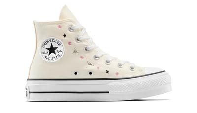 Sneakers Converse Beige Chuck Taylor All Star Lift Platform Celestial