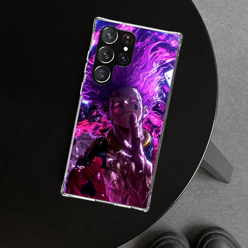 Huner X-Hunters Hisoka Phone Case Cover for Samsung Galaxy S26 S25 Edge S24 S23 Ultra S22 Plus S21 FE S20 + Art Customized Funda