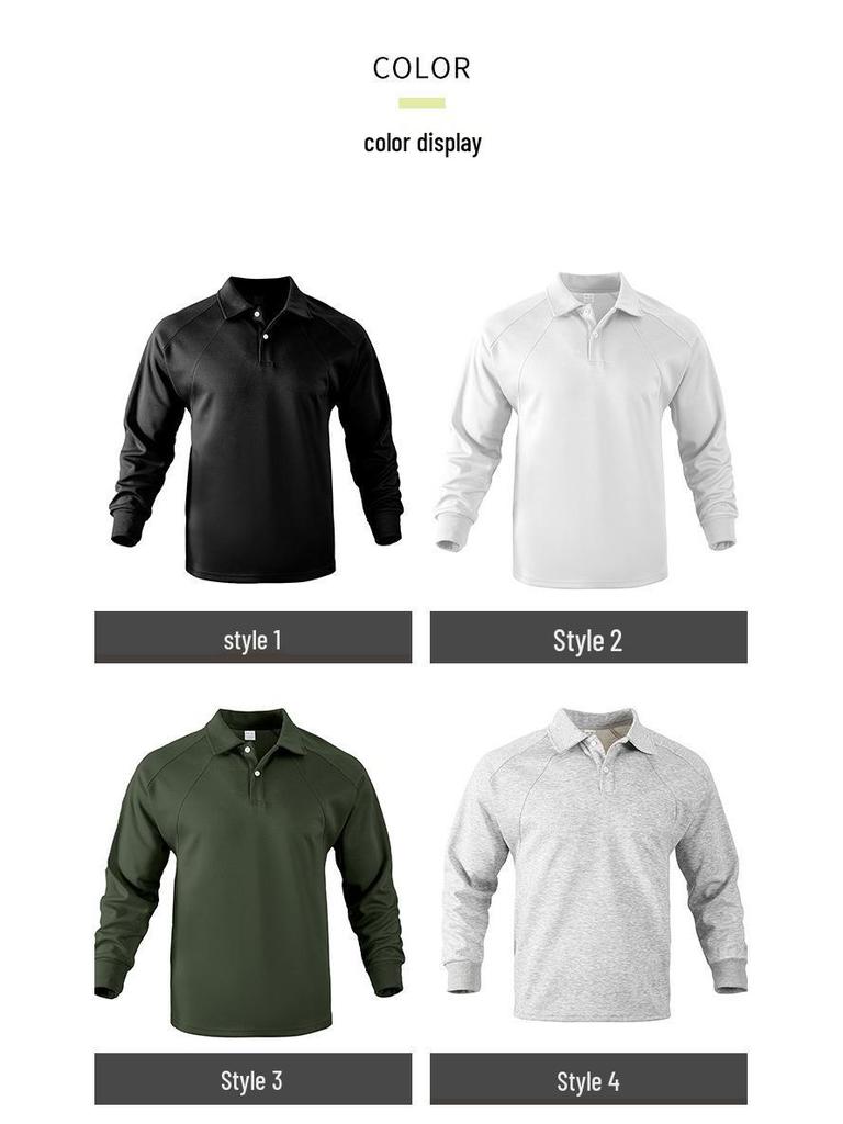 Men's American-Style Heavyweight Hoodie – Casual Lapel, Solid Color, Long Sleeve, for Spring and Autumn.
