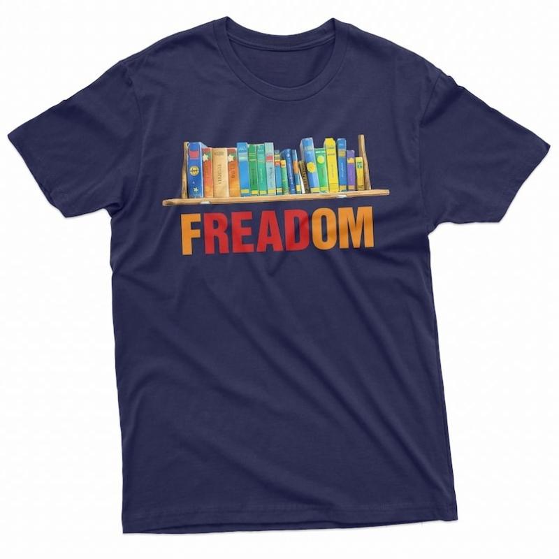 Freadom Books Library TShirt Librarian Book Lover Gifts Worm Bookworm for Student Simple Letters Printed Tshirt Tops Unisex