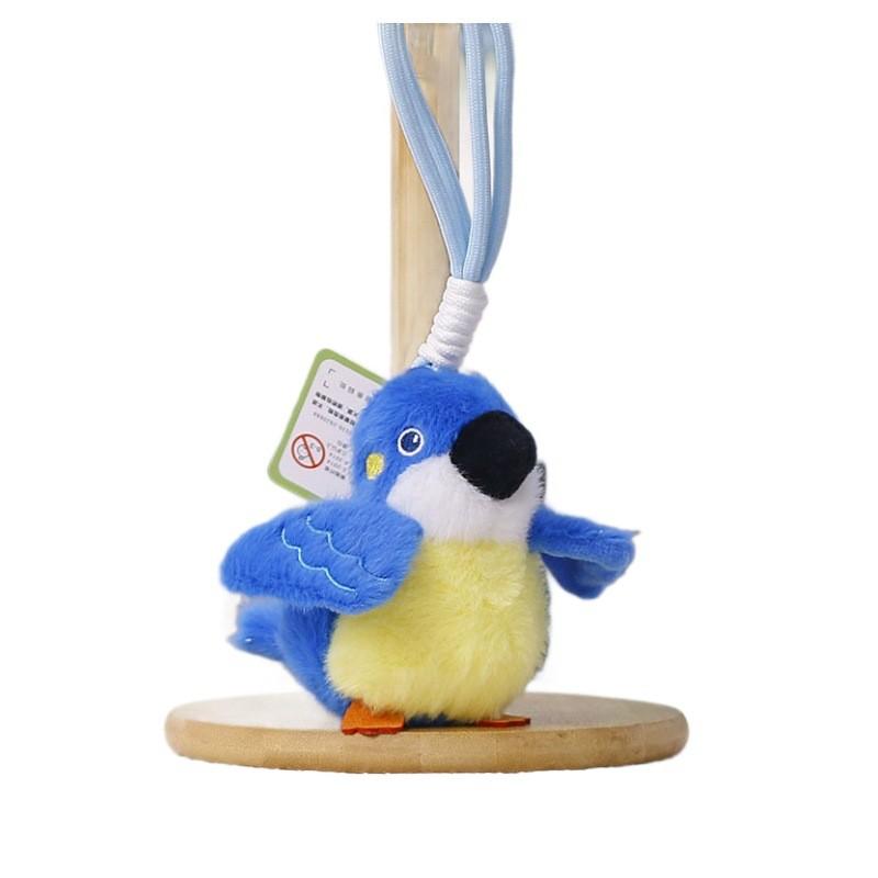 Plush Bird Pendant Toy With Pp Cotton Filling For Kids And Gift Use