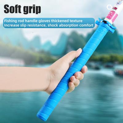Angelrutenhülle Rutenschutz Anti-Rutsch Weicher Griff Stoßdämpfung Elastisch Schnellzerlegung Universal Angeln