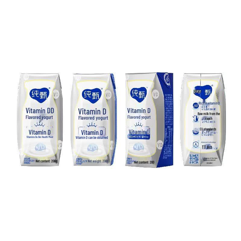 Mengniu Chunzhen Original Flavor Yogurt with Vitamin D
