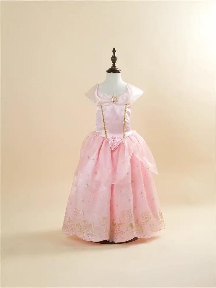 Frozen Belle Princess Beauty & the Beast Kids' Party Dress 2026