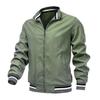 Men's Casual Solid Color Jacket - Spring/Autumn Sportswear