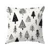 Christmas Simplicity Pillowcase Bedroom Sofa Cushion Cover 100% Polyester Living Room Cushion Pillowcase Home Decor