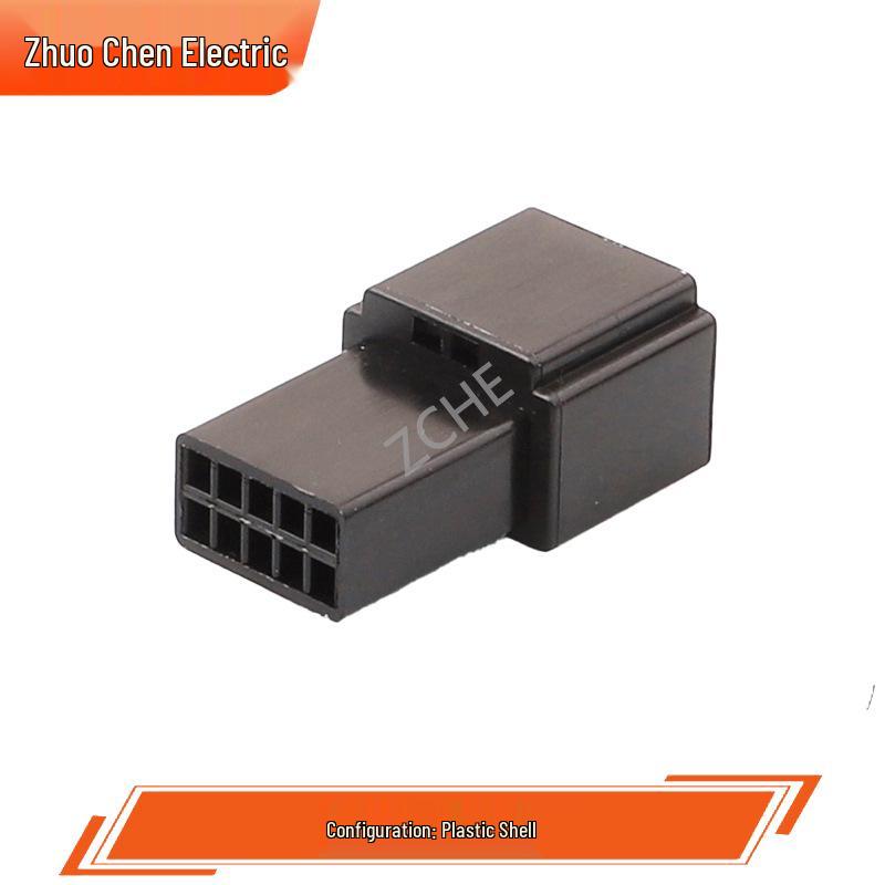 Automotive Wiring Harness Connector DJ7101B-0.6-11, Male & Female Plug, 10 Holes/Cores, 936163-2