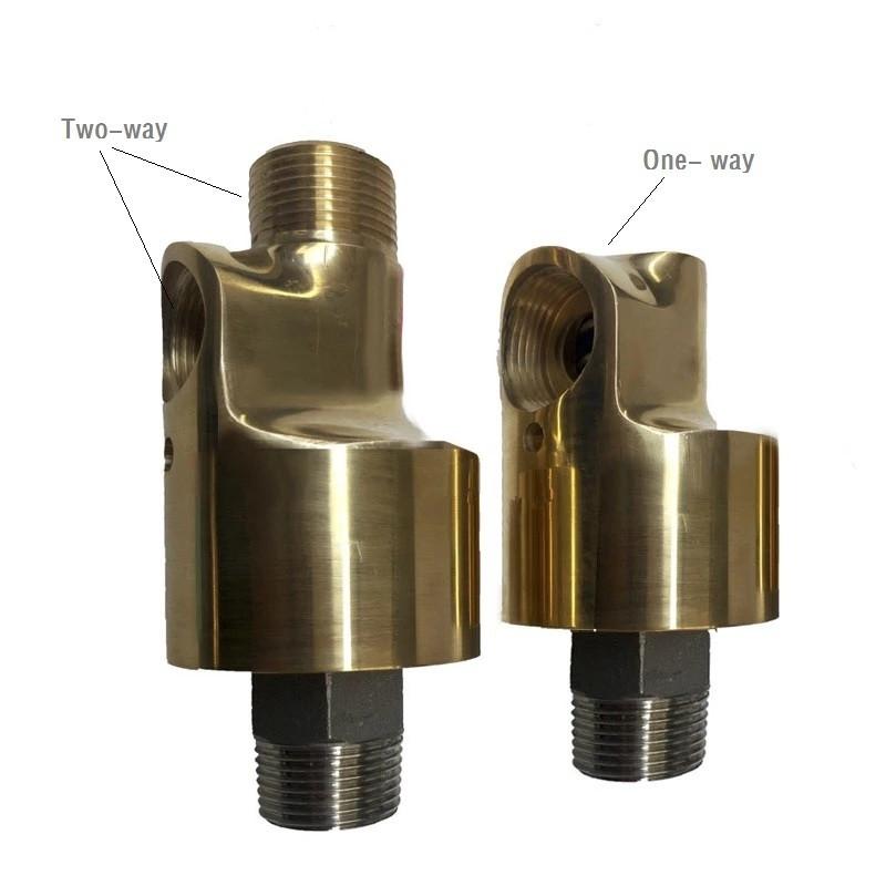 3/4 Inch 360 Degree Rotating Joint  Water Air Oil Swivel Coupling Spray Universal Connector Brass Rotation Union
