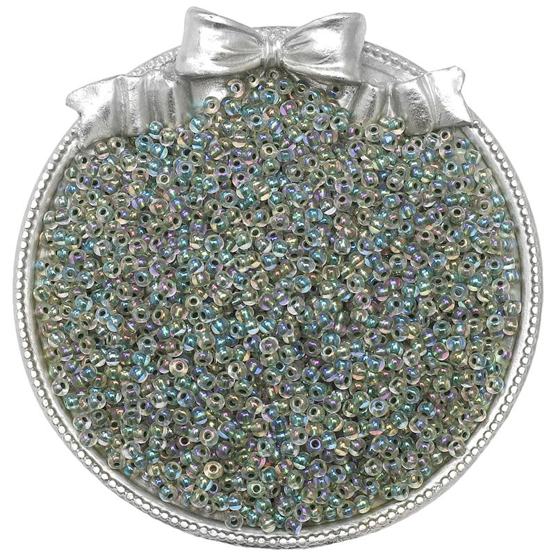 450G High Quality Glass Seed Beads Illusionary Pearl Light Dyeing Core Beads for Earring Bracelet DIY Jewelry Craft Accessoreis Making