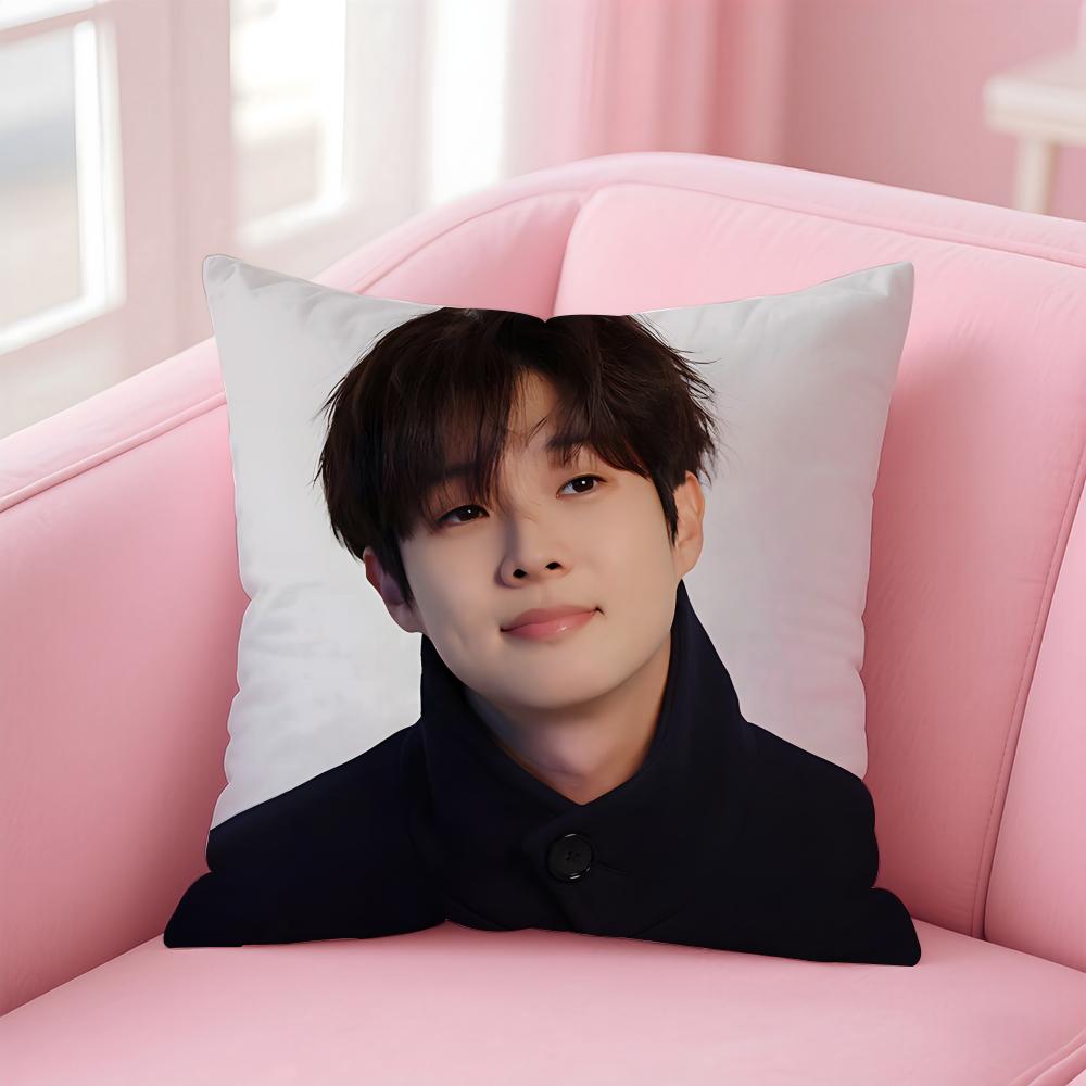 Talented Korean Actor CChoi Wooshik Cushion Cover Pillowcase Short Plush Invisible Zipper Room Sofa Cushion Cover