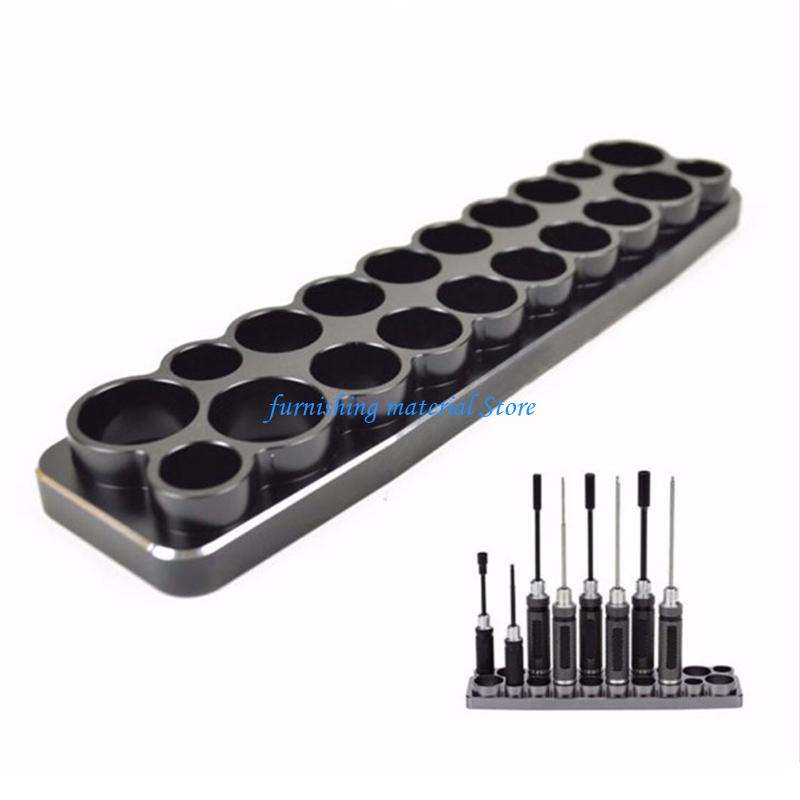 Y5GD Universal Screwdriver Stand Rack Corrosion Resistant Durable Tools Holder Bracket Rustproof Tools Mount 1pc