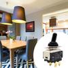 Single poles Double Throw 4 Pin Switches Electrical Component Simple to Use for Stable Electrical Circuit Management
