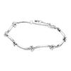925 Sterling Silver Synthetic Cubic Zirconia Bracelets Women's 598807C01