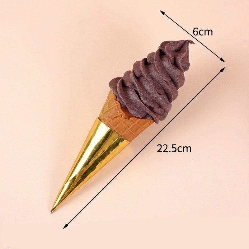 INS Simulation Ice Cream Fake Cake Artificial Food Children Toys Wedding Party Bakery Dessert Window Decoration Photography Prop